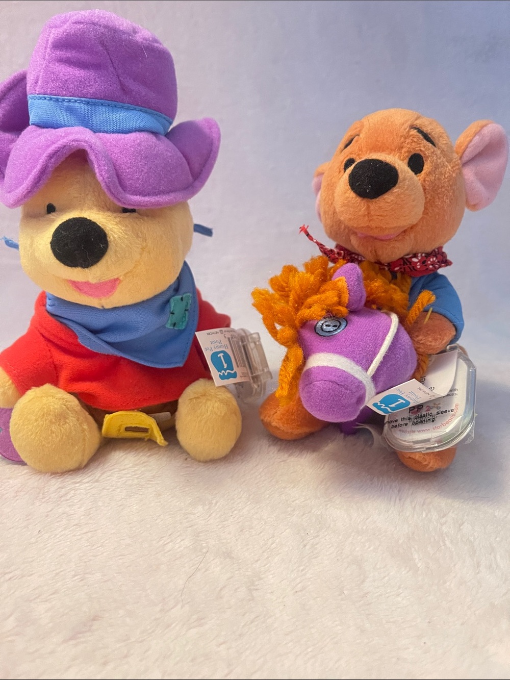 Pooh and Roo Starbean plush